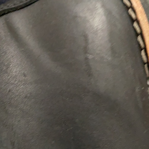 Roots Nordic Black Leather Sherpa Lined Boots Size 8D - Picture 8 of 9